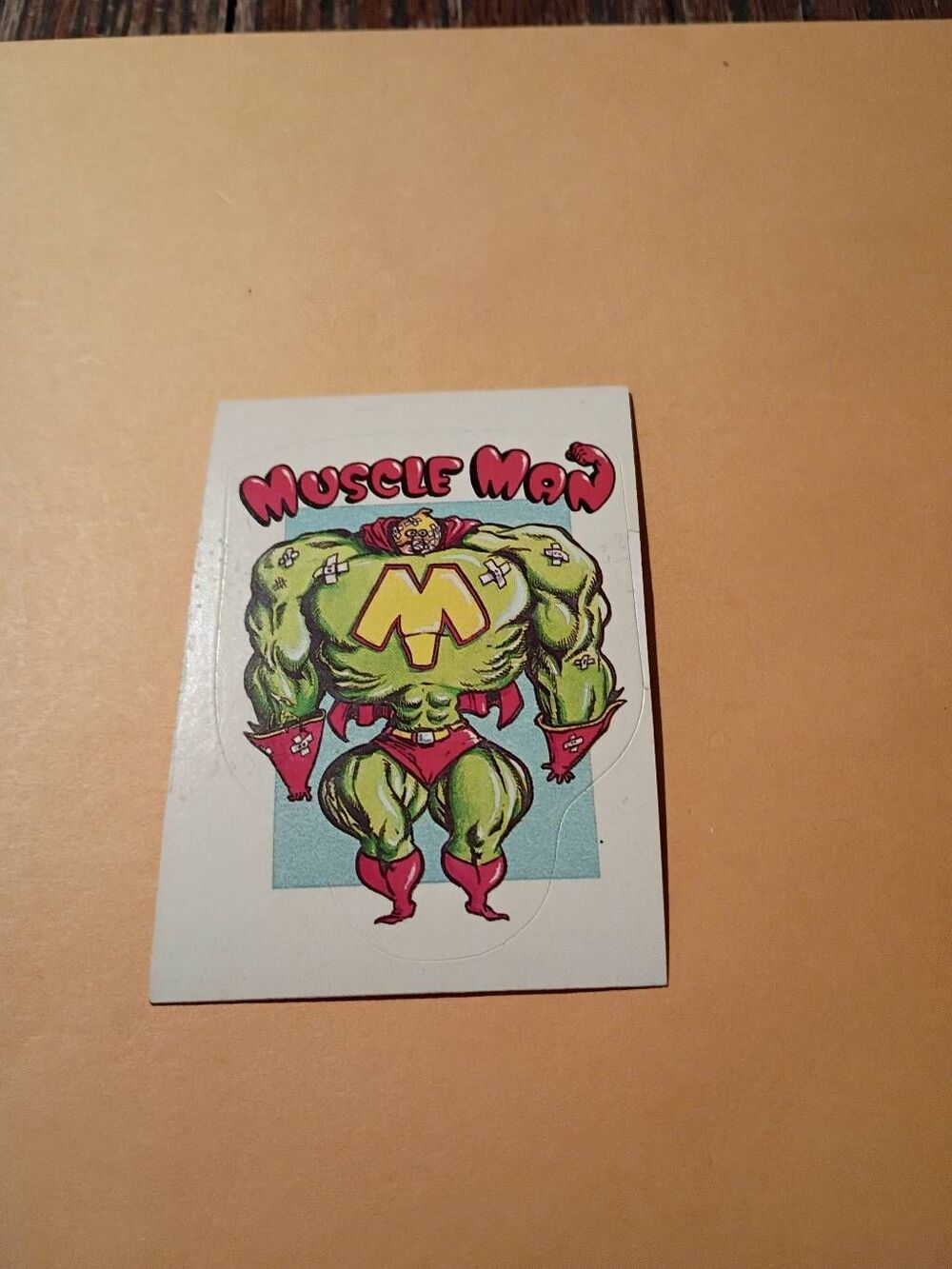 1983 General Mills Zero Heroes Trading Card Sticker Card Vintage #3